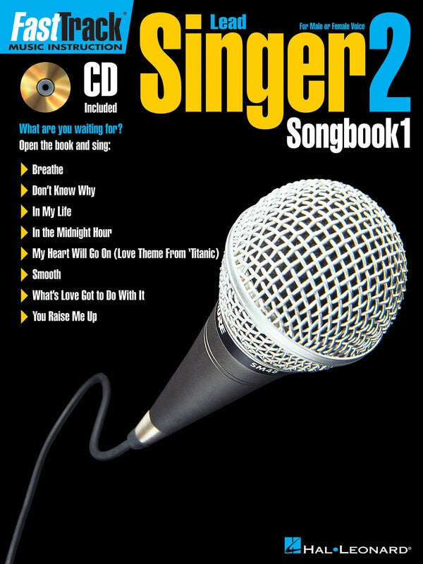 FASTTRACK LEAD SINGER SONGBOOK 2 BK/CD