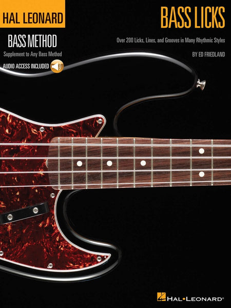 HL BASS METHOD BASS LICKS BK/OLA