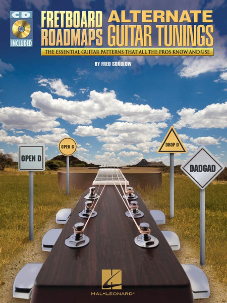 FRETBOARD ROADMAPS ALTERNATE GTR TUNINGS BK/C