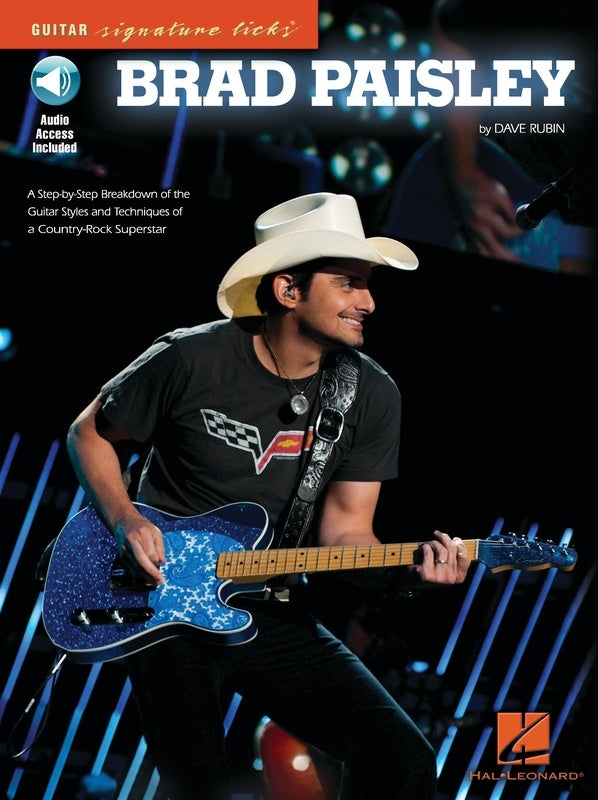 BRAD PAISLEY GUITAR SIGNATURE LICKS BK/CD