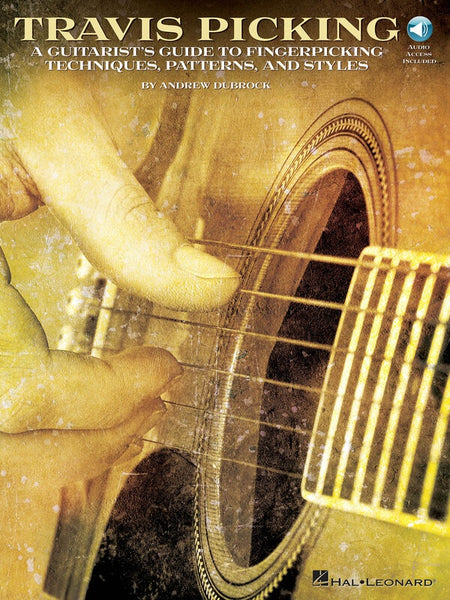 TRAVIS PICKING GUITAR BK/OLA