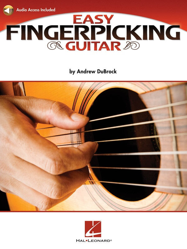 EASY FINGERPICKING GUITAR BK/OLA
