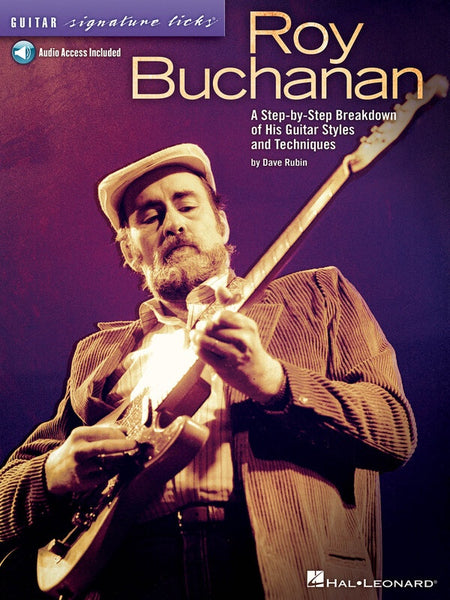 ROY BUCHANAN GUITAR SIGNATURE LICKS BK/OLA