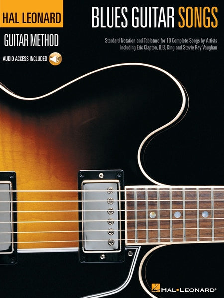 HL GUITAR METHOD BLUES GUITAR SONGS BK/OLA