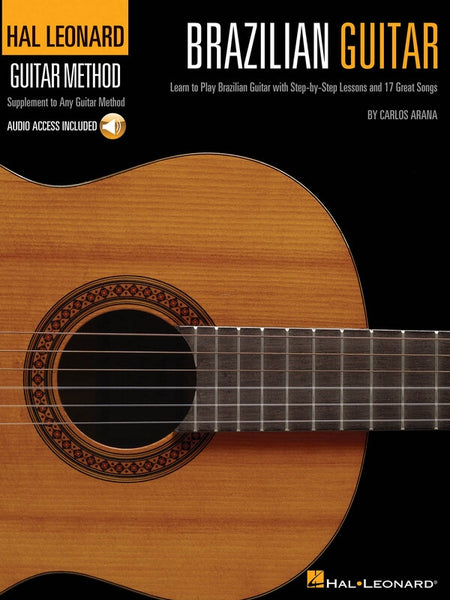 HL BRAZILIAN GUITAR METHOD BK/OLA