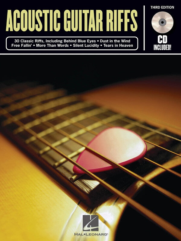 RIFF NOTES ACOUSTIC GUITAR RIFFS BK/CD 3RD EDITI