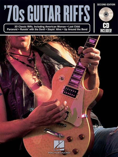 RIFF NOTES 70S GUITAR RIFFS BK/CD 2ND EDITION