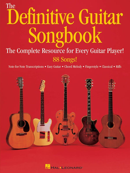 DEFINITIVE GUITAR SONGBOOK