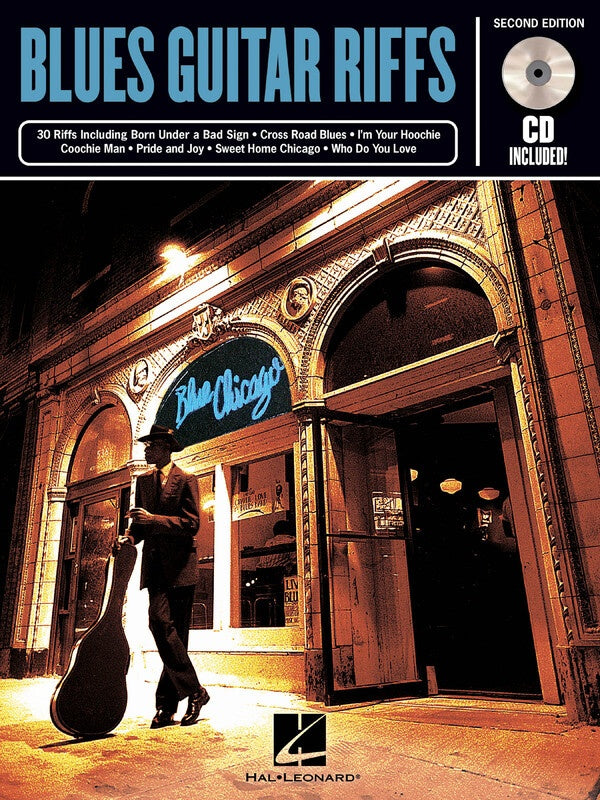 RIFF NOTES BLUES GUITAR RIFFS BK/CD 2ND EDITION