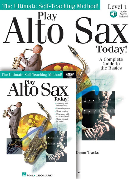 PLAY ALTO SAX TODAY BEGINNER PACK BK/OLA/DVD