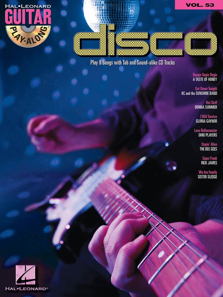 DISCO GUITAR PLAY ALONG V53 BK/CD