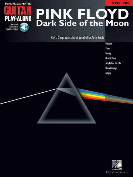 DARK SIDE OF THE MOON GUITAR PLAYALONG V68 BK/OLA