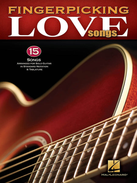 FINGERPICKING LOVE SONGS NOTES GUITAR TAB