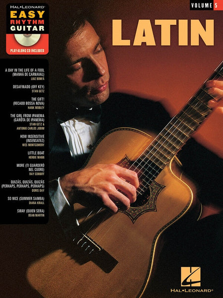 LATIN EASY RHYTHM GTR BK/CD V5