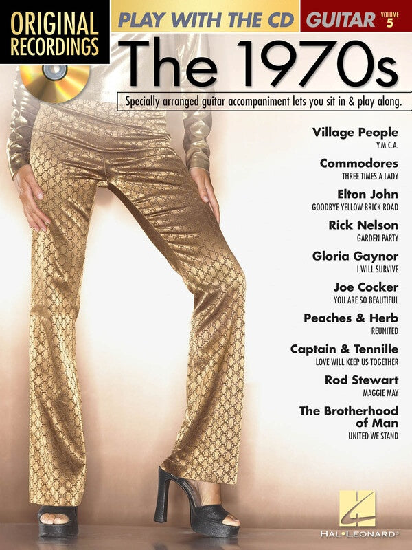 PLAY WITH THE CD VOL 5 THE 1970S BK/CD GUITAR