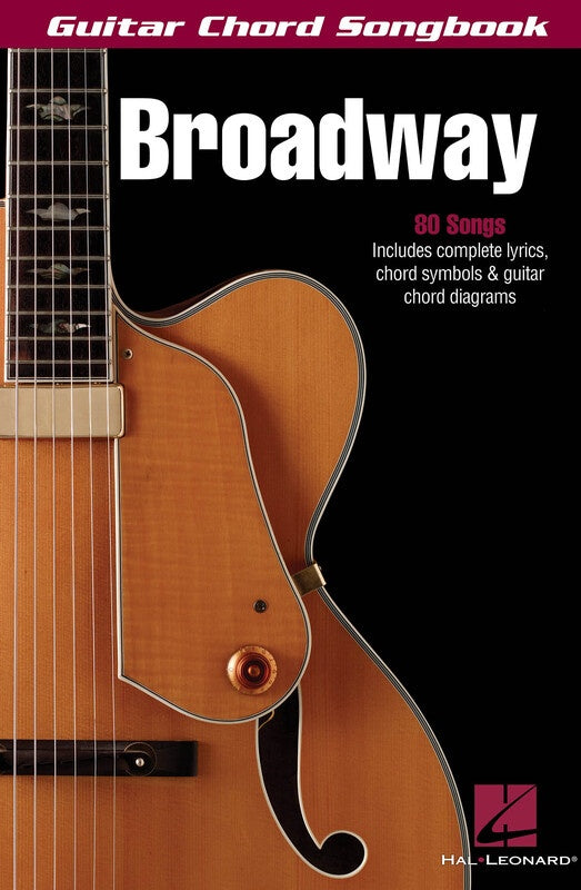 GUITAR CHORD SONGBOOK BROADWAY