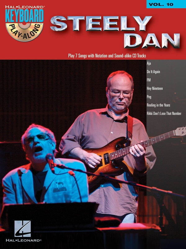STEELY DAN KEYBOARD PLAY ALONG BK/CD V10