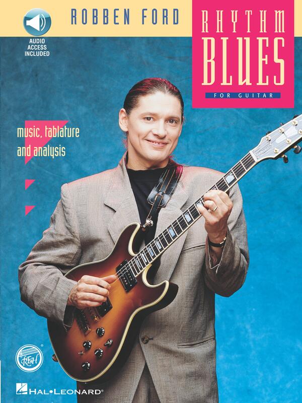 ROBBEN FORD - RHYTHM BLUES FOR GUITAR BK/OLA