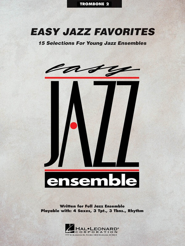 EASY JAZZ FAVORITES TROMBONE 2