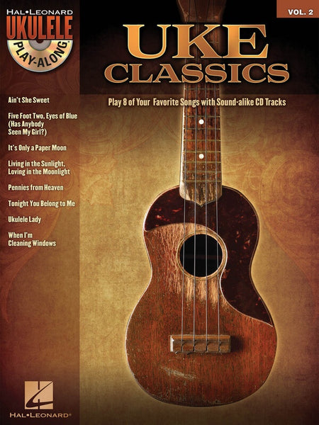 UKE CLASSICS UKULELE PLAY ALONG BK/CD V2