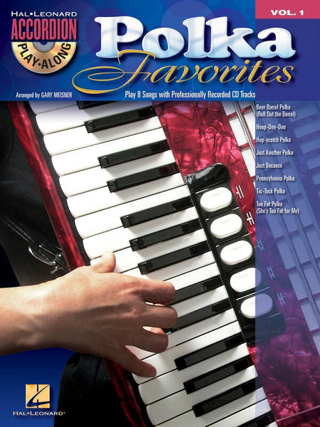 POLKA FAVORITES ACCORDION PLAY ALONG BK/CD V1