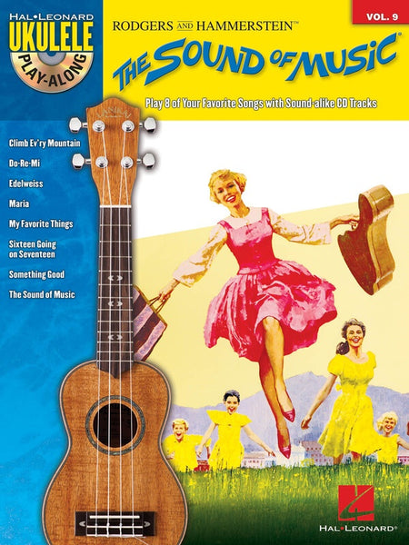 SOUND OF MUSIC UKULELE PLAY ALONG BK/CD V9