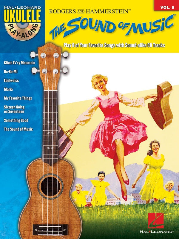 SOUND OF MUSIC UKULELE PLAY ALONG BK/CD V9