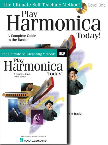 PLAY HARMONICA TODAY BEGINNER PACK BK/OLA/DVD