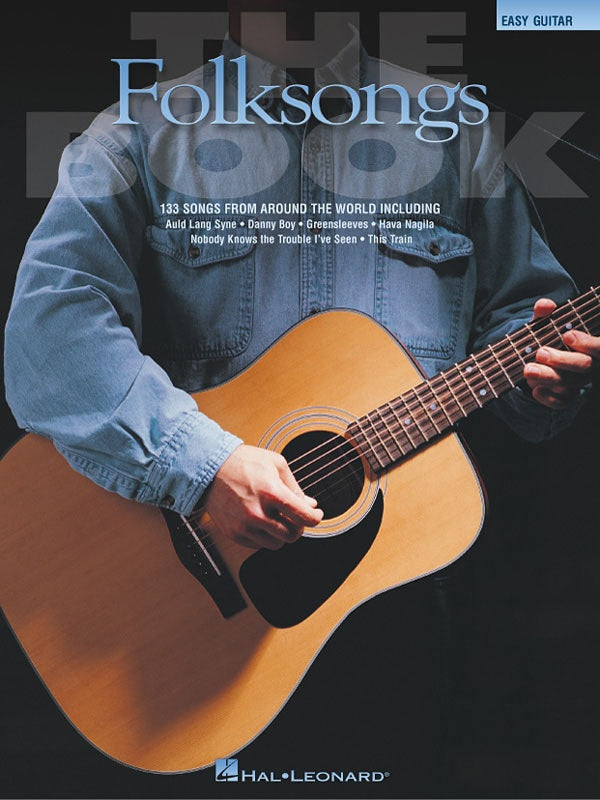 FOLKSONGS THE BOOK EASY GUITAR