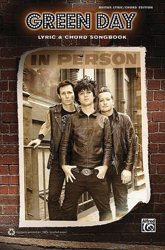 GREEN DAY LYRIC & CHORDS SONGBOOK