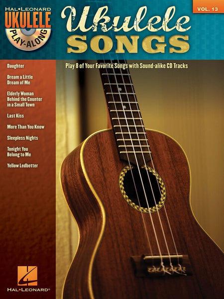 UKULELE SONGS UKULELE PLAY ALONG BK/CD V13