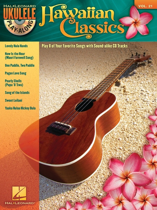 HAWAIIAN CLASSICS UKULELE PLAYALONG V21 BK/CD