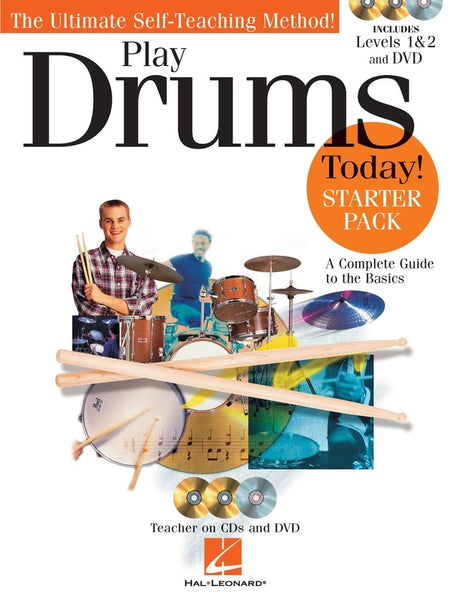 PLAY DRUMS TODAY STARTER PACK BK/CD/DVD