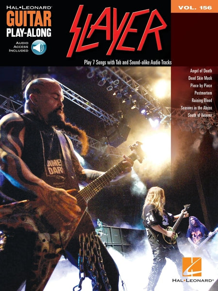 SLAYER GUITAR PLAYALONG V156 BK/OLA