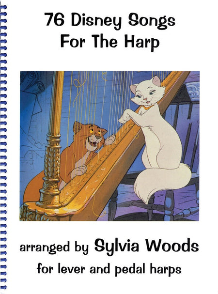 76 DISNEY SONGS FOR THE HARP (FOLK HARP)