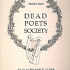 THEME FROM DEAD POETS SOCIETY FOR HARP