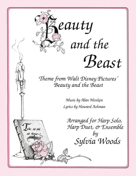 BEAUTY AND THE BEAST ARRANGED FOR HARP