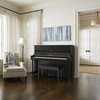 YAMAHA U1 UPRIGHT PIANO - POLISHED EBONY