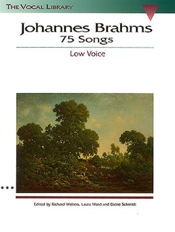 BRAHMS - 75 SONGS LOW VOICE