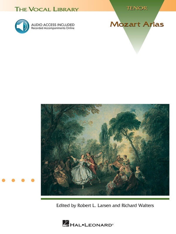 MOZART ARIAS FOR TENOR BK/OLA