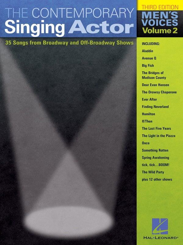CONTEMPORARY SINGING ACTOR MENS VOL 2