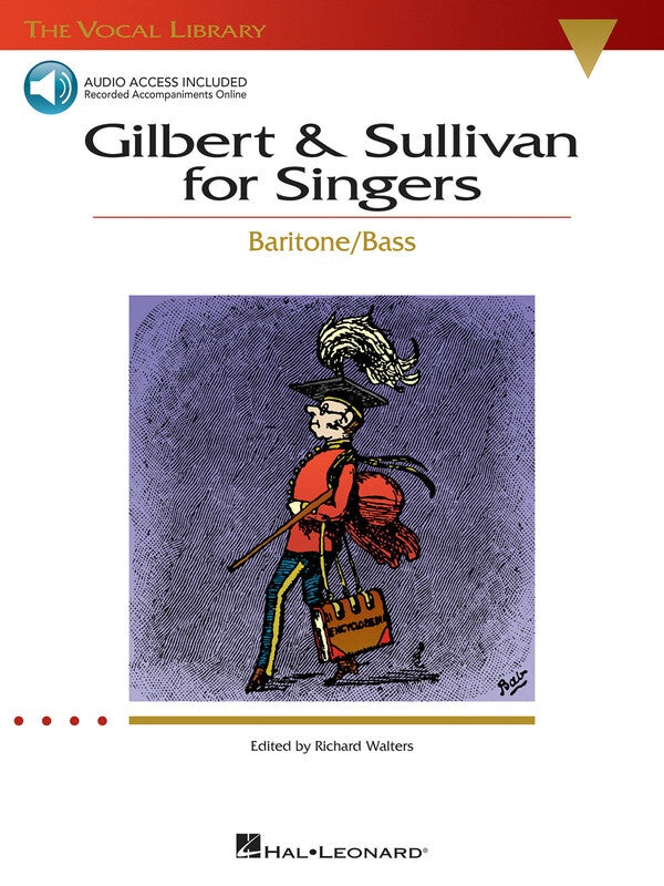 GILBERT & SULLIVAN FOR SINGERS -BARITONE/BASS BK/OLA