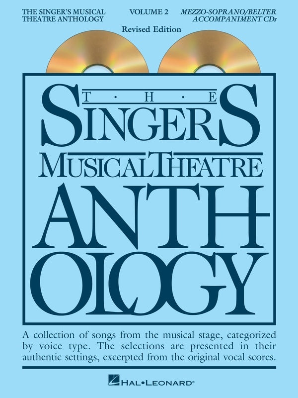 SINGERS MUSICAL THEATRE ANTH V2 MEZ SOP CDS