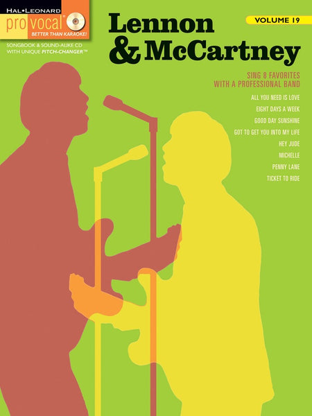 LENNON & MCCARTNEY PRO VOCAL MEN OR WOMEN V19