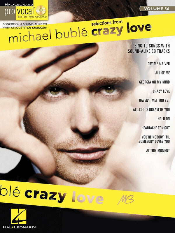 CRAZY LOVE PRO VOCAL MEN V56 BK/CD
