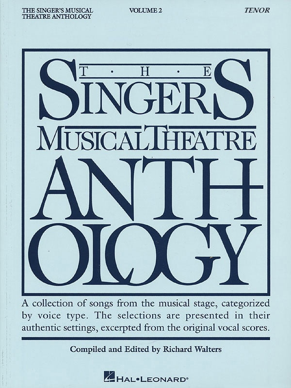 SINGERS MUSICAL THEATRE ANTH V2 TENOR