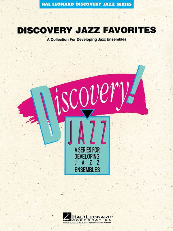 DISCOVERY JAZZ FAVORITES CONDUCTOR