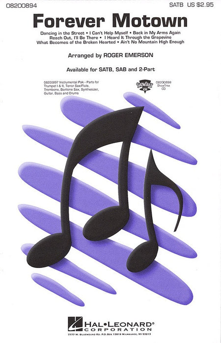 FOREVER MOTOWN MEDLEY SATB