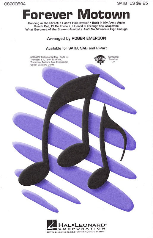 FOREVER MOTOWN MEDLEY SATB