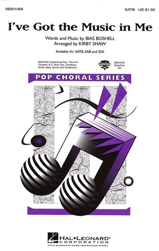 IVE GOT THE MUSIC IN ME SSA ARR SHAW (POD)